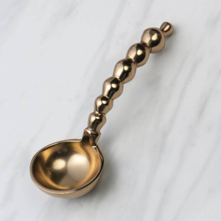 Gold Gilded Serving Spoon