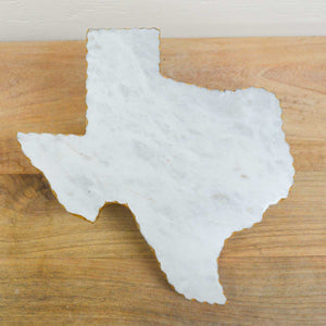 Texas Shaped Marble Serving Board