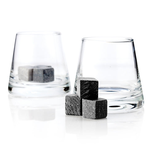 Glacier Rocks® Soapstone Cubes and Tumblers Set