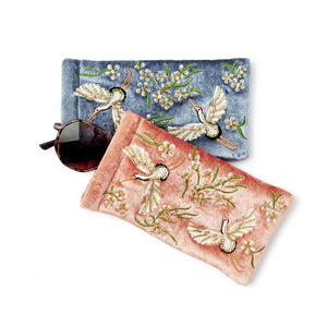 Embroidered and Embellished Glasses Case