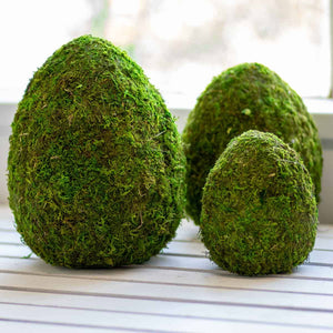 Moss Easter Egg 8"