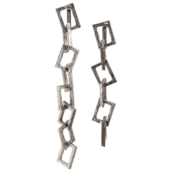 Chain Wall Hangers - Set of 2