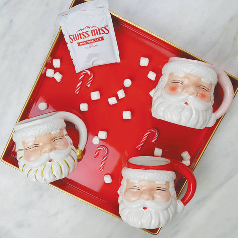 Santa Mug - Pink