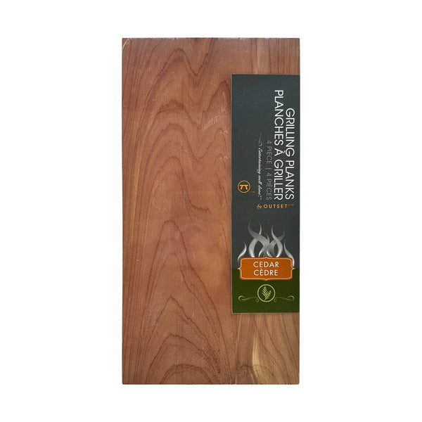 Outset Cedar Grilling Planks - Set of 4