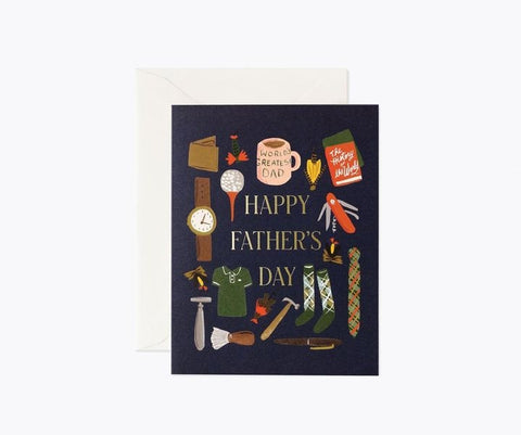 Dad's Favorite Things Father's Day Card