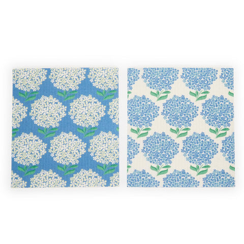 Hydrangea Swedish Dish Cloth