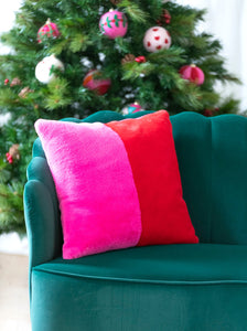 Merry Jovi Color Block Pillow