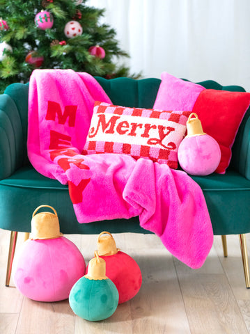 Merry Jovi Throw - Pink