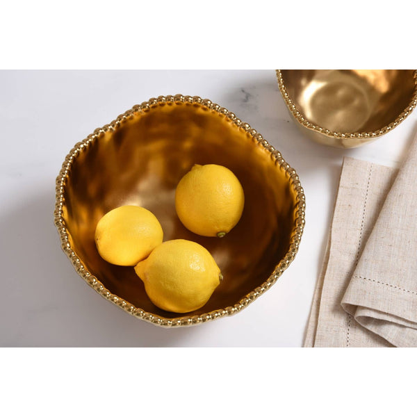 Medium Salad Bowl - Matte Gold