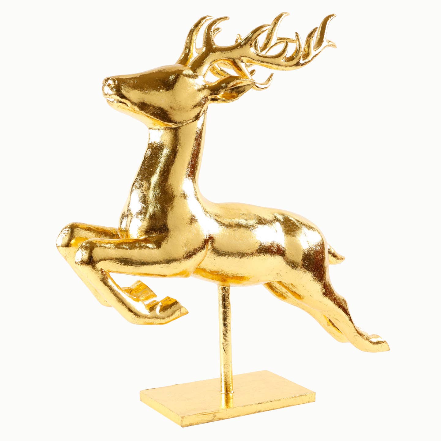 36" Leaping Deer Gold