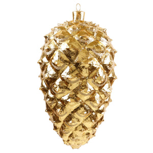 18" Pine Cone - Gold