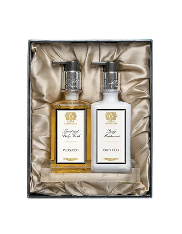 Prosecco Acrylic Bath & Body Gift Set