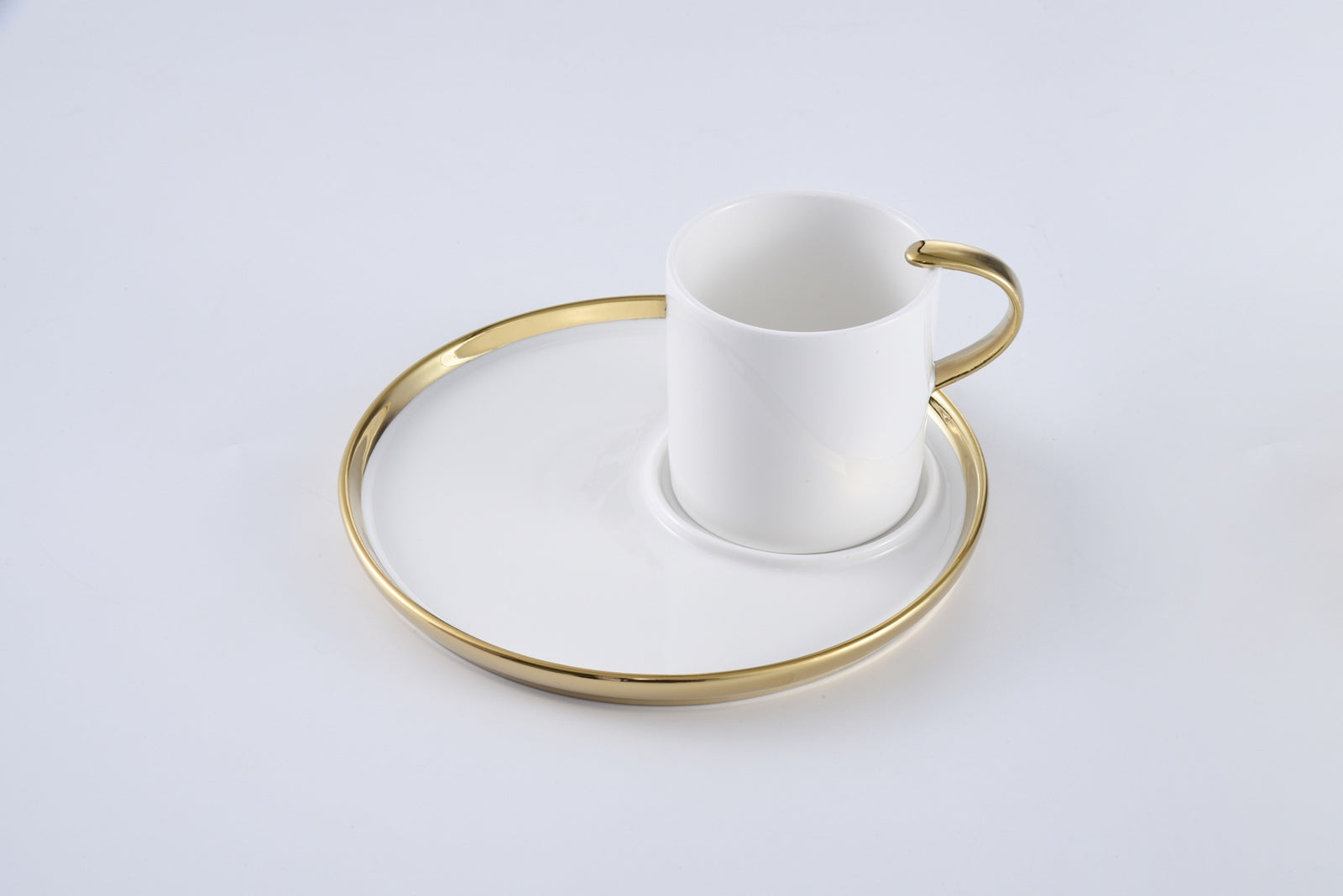 Cappuccino Cup and Plate