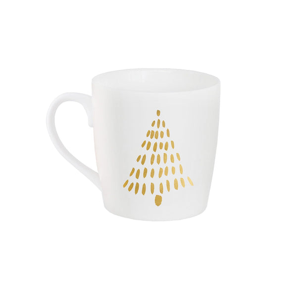 Gold Tree Ceramic Mug 13oz.