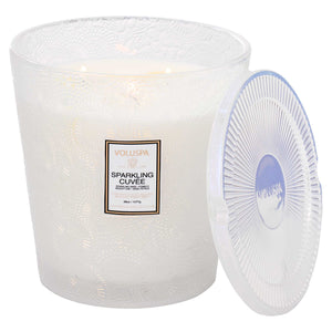 Sparkling Cuvee 3W Hearth Candle