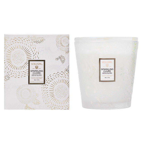 Sparkling Cuvee 3W Hearth Candle