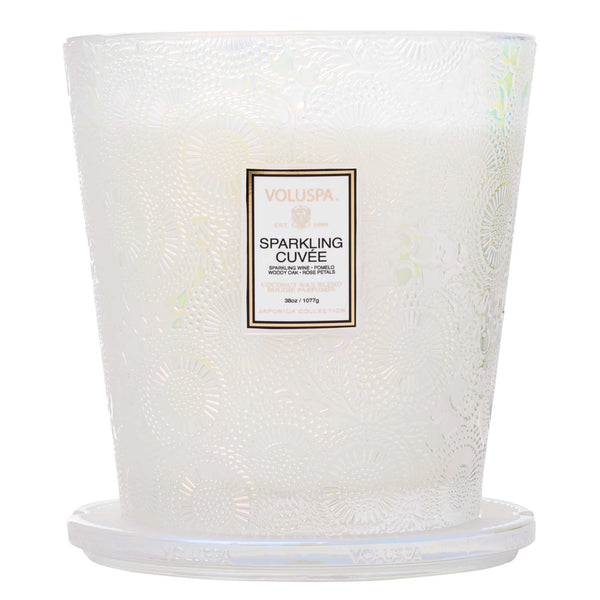 Sparkling Cuvee 3W Hearth Candle