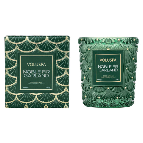 Noble Fir Garland Classic Candle