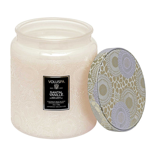 Santal Vanille 44 oz Luxe Jar Candle