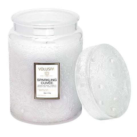 Sparkling Cuvee Large Jar 18oz Candle