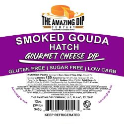 Hatch Pepper Smoked Gouda Cheese Dip - 12oz