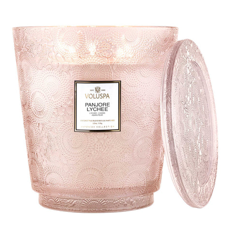 Panjore Lychee 5 Wick Hearth Candle