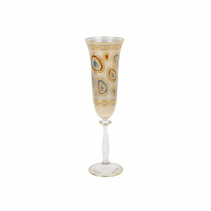 Regalia Champagne Glass Set of 2 - Cream