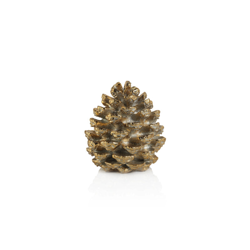 Decorative Pine Cone 6.5" - Gold