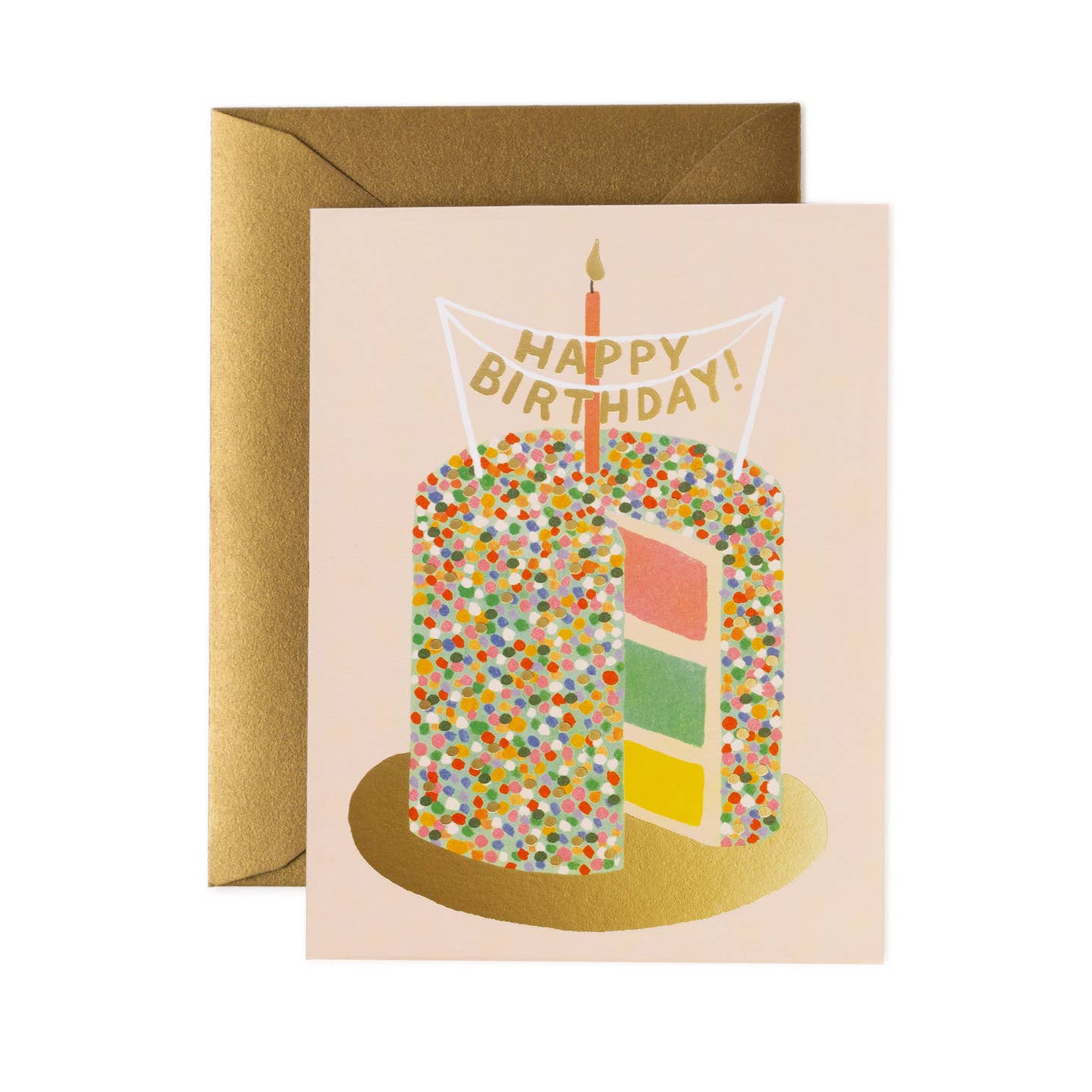 Layer Cake Birthday Card