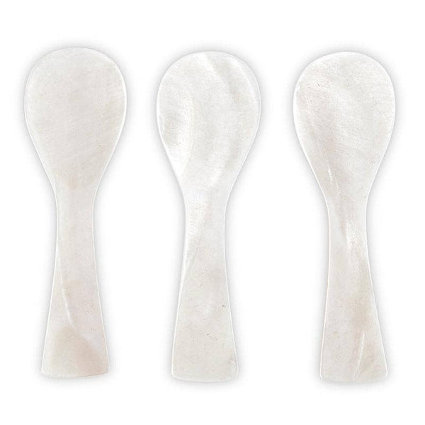 Mother of Pearl Shell Spoons - Set of 3