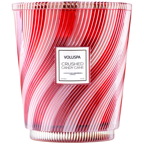 Crushed Candy Cane 5 Wick Hearth Candle