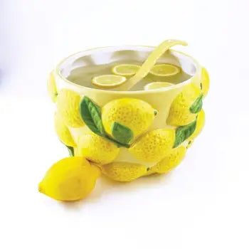 Lemon Punch Bowl & Ladle