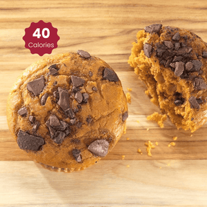 Keto Pumpkin Chocolate Chip Muffins - 4 Pack