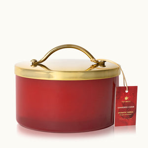 Simmered Cider Harvest Red 4-Wick Candle