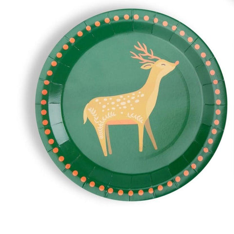 Feliz Navidad Salad Plates