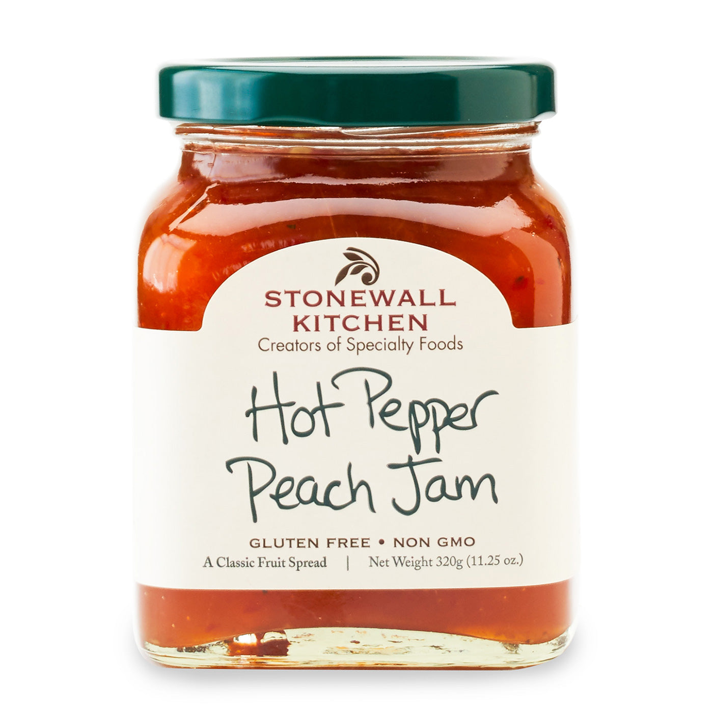 Hot Pepper Peach Jam 12 0z.
