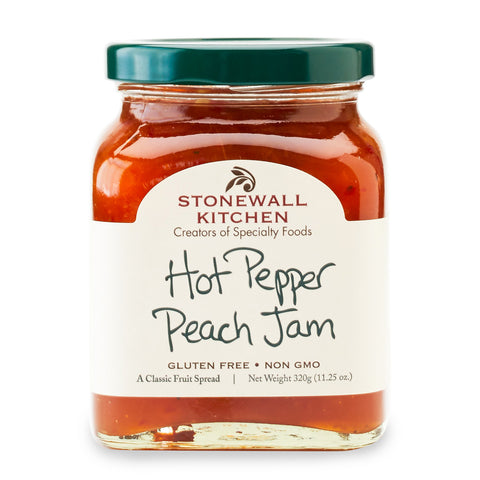 Hot Pepper Peach Jam 12 0z.