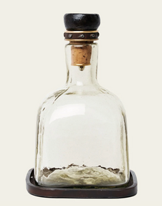 Papacito Decanter w/ Iron Stopper and Tray