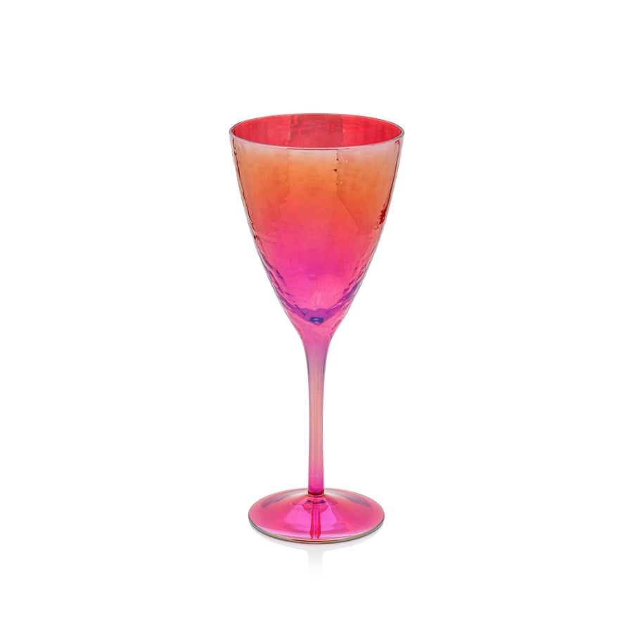 Wine Glass - Aperitivo  - Luster Red Set/2