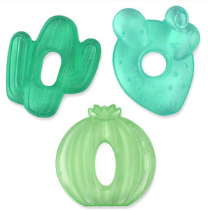 Cactus Cutie Coolers - 3 pk Water Filled Teether