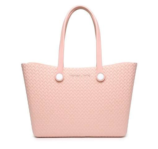 Textured Carrie All Versa Tote - Pink