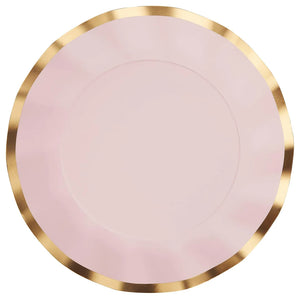 Wavy Dinner Plate - Pink